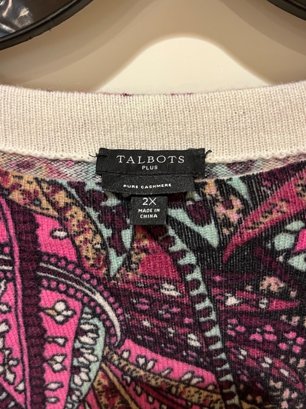 Talbots Cashmere Sweater - Picture 2 of 5